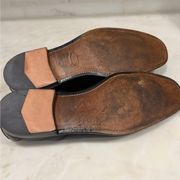 Men’s Tod’s Classic Black Leather Loafers